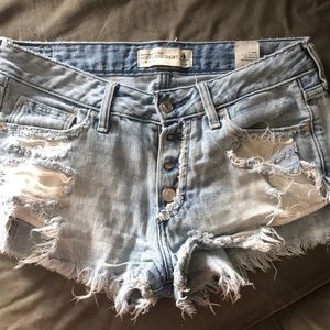 Abercrombie and Fitch jean shorts